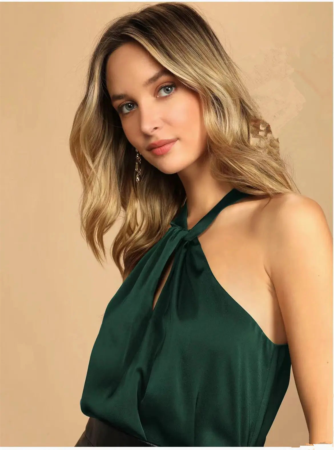 Stylish Summer Satin Backless Tank Top for Women - Everlynk