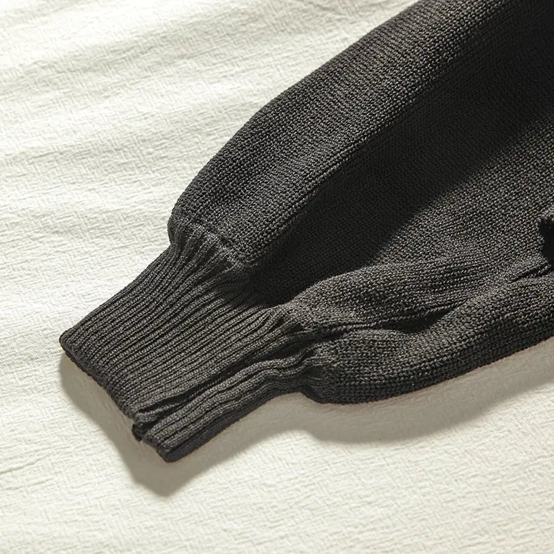 Loose-Fit V-Neck Knit Sweater for Women – Autumn Korean Fashion - Everlynk