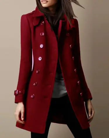 Ladies Spring Trench Coat - Where Timeless Elegance Meets Everyday Confidence