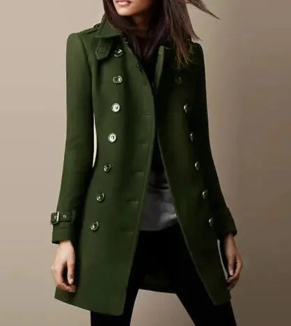 Ladies Spring Trench Coat - Where Timeless Elegance Meets Everyday Confidence