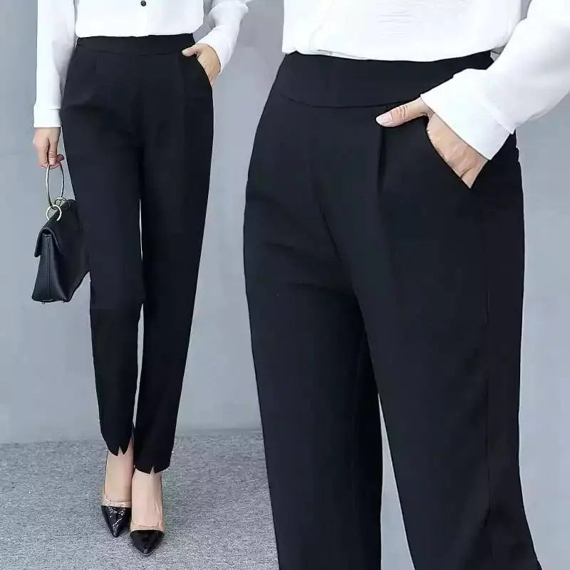 Harem Pants for Women – Cropped Slim Fit Elegance